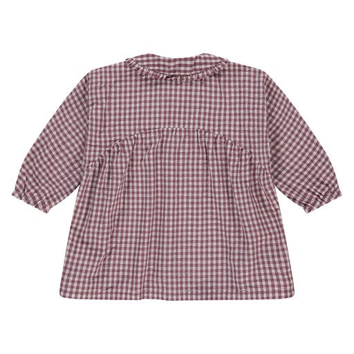 Babyface - baby girls dress - burgundy - BBE25528726-BBE-00281