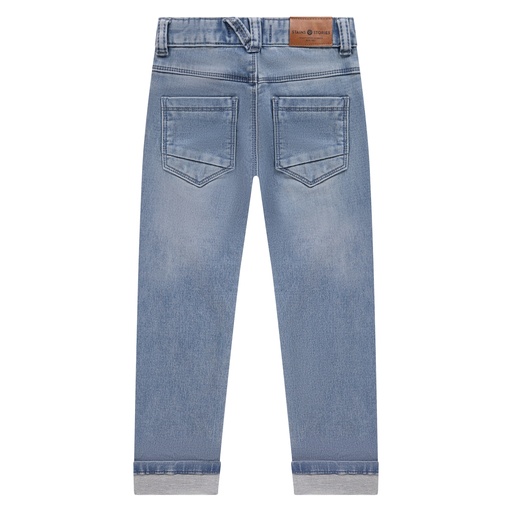 Stains & Stories - boys jogg denim - mid blue denim - SSA25407253-SSA-00006