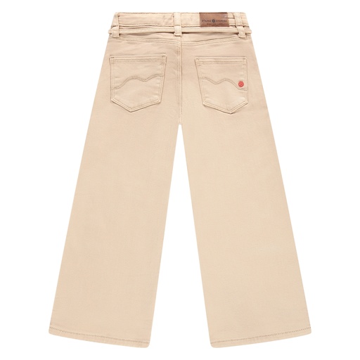 Stains & Stories - girls pants wide leg - beige - SSA25408256-SSA-00074