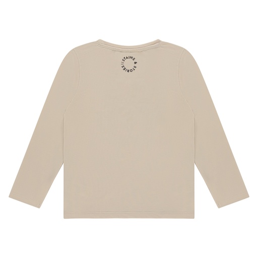 Stains & Stories - girls t-shirt long sleeve - cream - SSA25408654-SSA-00075