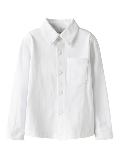 NAME IT MINI - NMM RONALO LS JERSEY SHIRT - Bright White