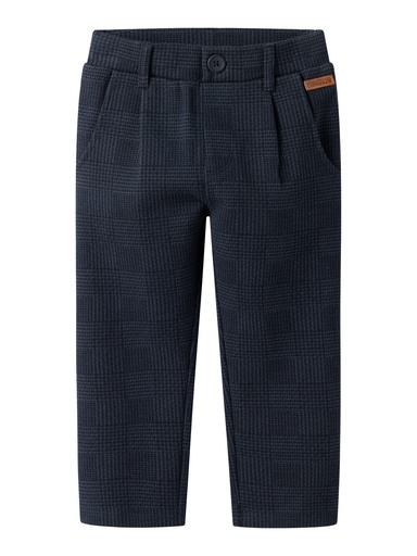 NAME IT MINI - NMM ROBINO SWEAT PANT UNB - Navy Blazer CHECK