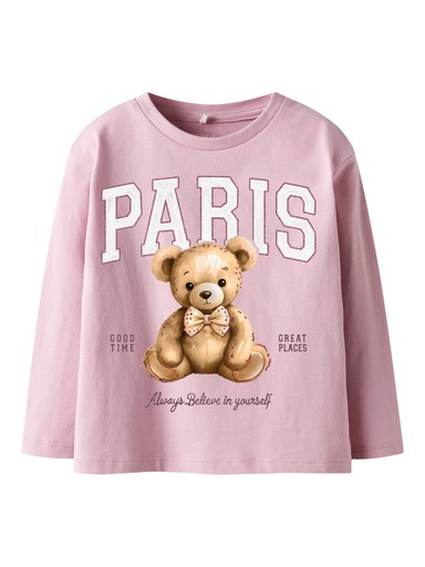 NAME IT MINI - NMF REARAJA NREG LS TOP - Keepsake Lilac