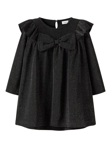NAME IT MINI - NMF ROISIN M LS DRESS - Black