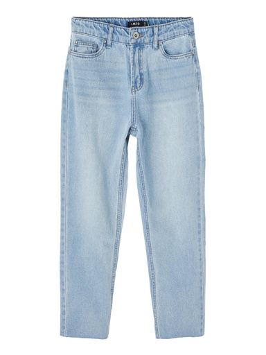 LMTD - NLF RAVEN DNMIZZA HW ANCLE PANT - Light Blue Denim