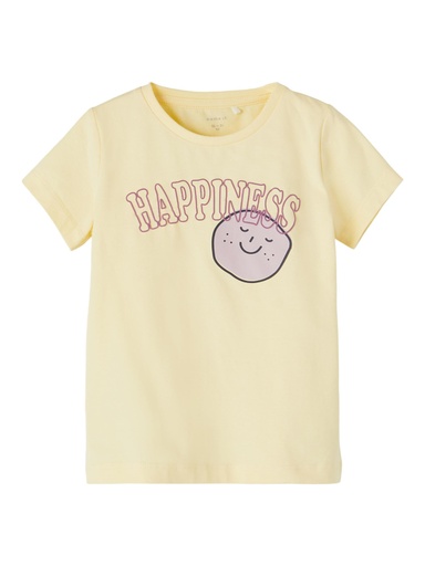 NAME IT MINI - NMF TANNA SS TOP BOX - Double Cream