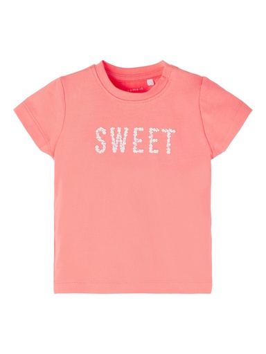 NAME IT BABY - NBF HADINA SS TOP - Georgia Peach