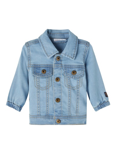 NAME IT BABY - NBM ATHYBOS 1650 CARDIGAN - Light Blue Denim