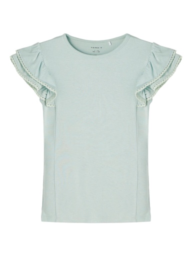 NAME IT KIDS - NKF JALIA SS TOP CAMP - Subtle Green