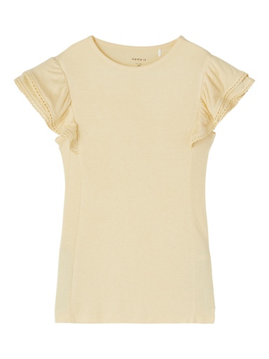 NAME IT KIDS - NKF JALIA SS TOP CAMP - Sunlight