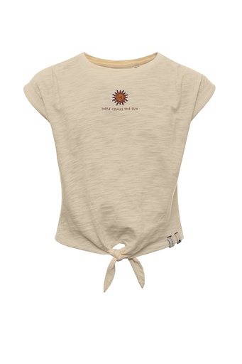 [8719645170406] Looxs - 10Sixteen Linen blend Top - VANILLA - 2213-5482-535