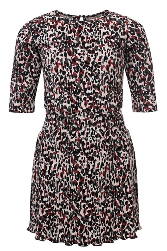 Looxs - 10Sixteen plisse dress - camo leopard - 2201-5805-987