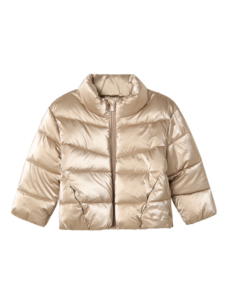 NAME IT MINI - NMF MANON PUFFER JACKET - Frosted Almond
