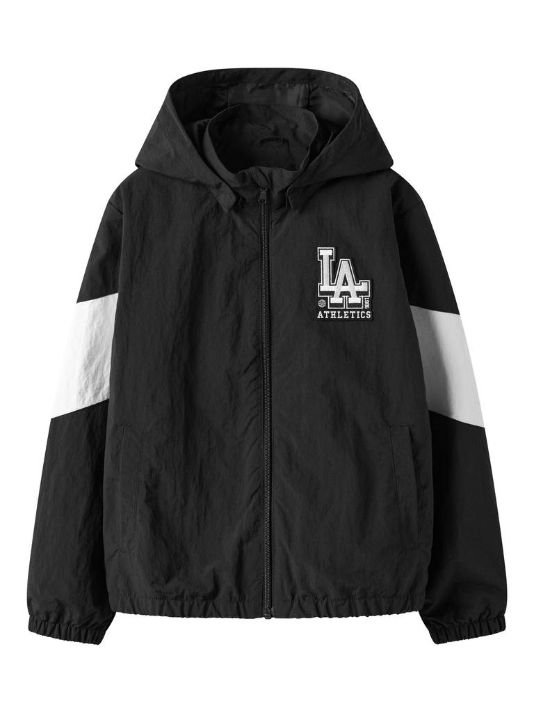 NAME IT KIDS - NKM MAC JACKET SPORTY - Black