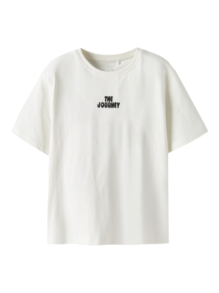 NAME IT KIDS - NKM BERNA SS NREG TOP BOX - Cloud Dancer