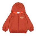 Sturdy - Sweatvest met capuchon - Chasing Trails - Roest - 71800050