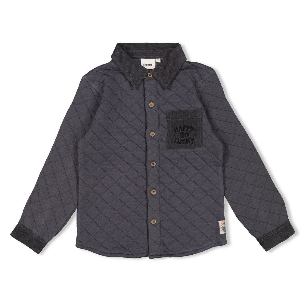 Sturdy - Overhemd - Couch Club - Antraciet - 72300051