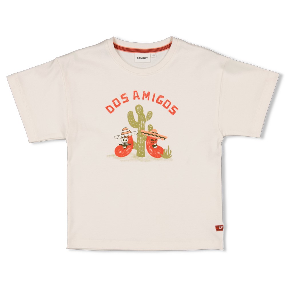 Feetje - T-shirt oversized - Desert Fiesta - Offwhite - 71700488