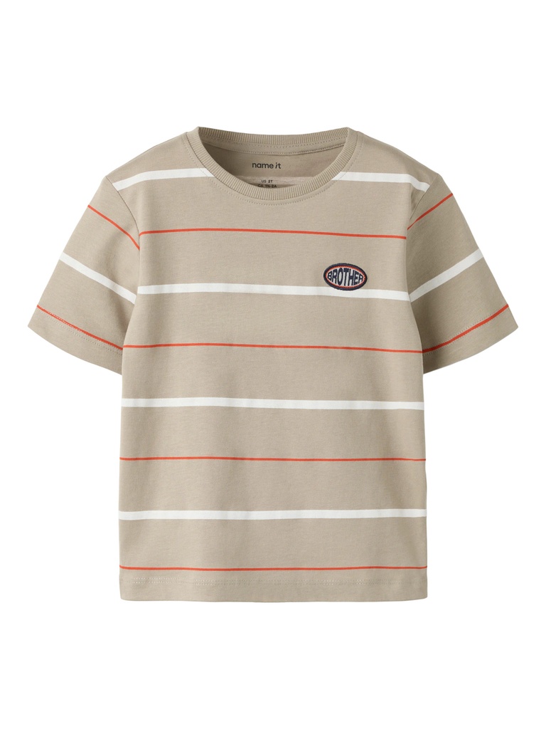 NAME IT MINI - NMM FRITZ SS NREG TOP PB - Aluminum