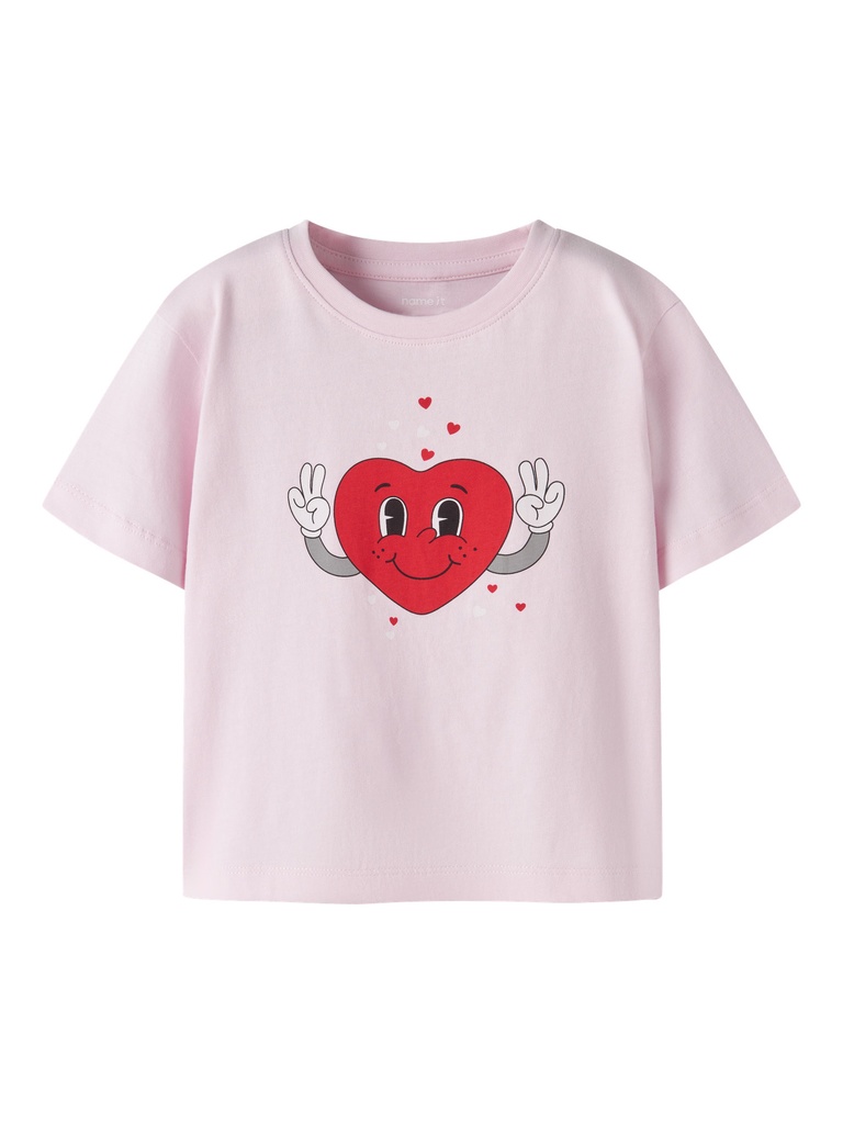 NAME IT MINI - NMF BSWET SS NREG TOP BOX - Cradle Pink