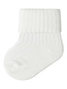 NAME IT BABY - NBF NOBBA SOCK - Cloud Dancer