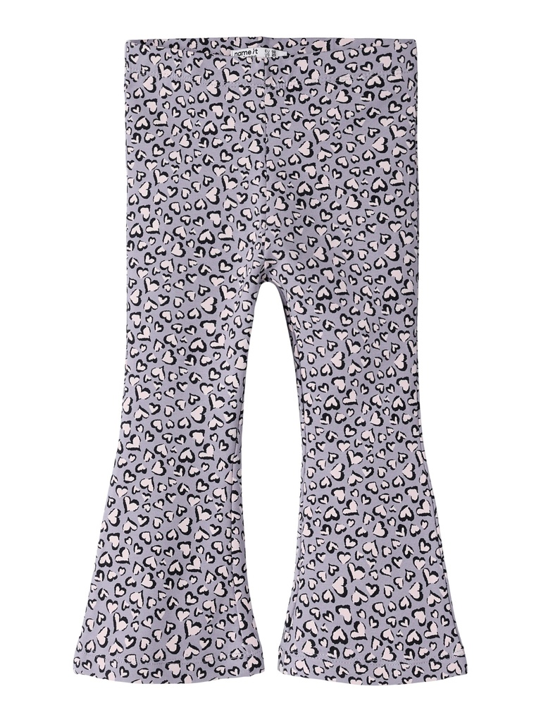 NAME IT MINI - NMF BEARTA SWEAT FLARE PANT UNB - Lavender Gray