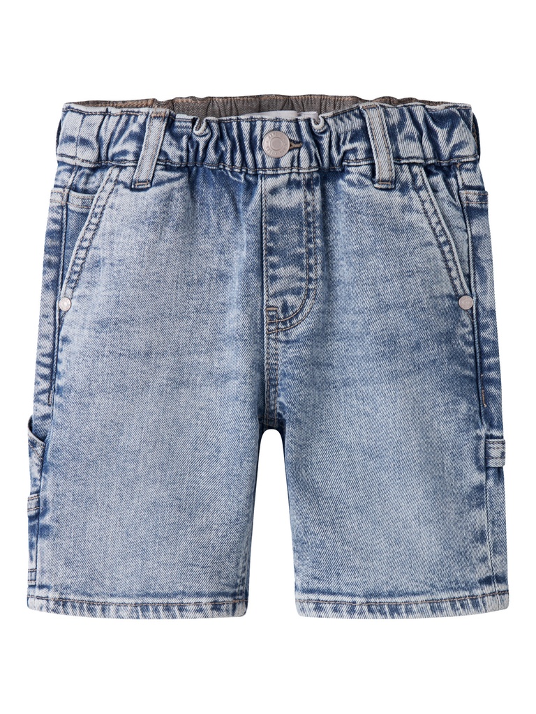 NAME IT MINI - NMM BEN LOOSE DNM BERMUDA 8620-BC NOOS - Light Blue Denim