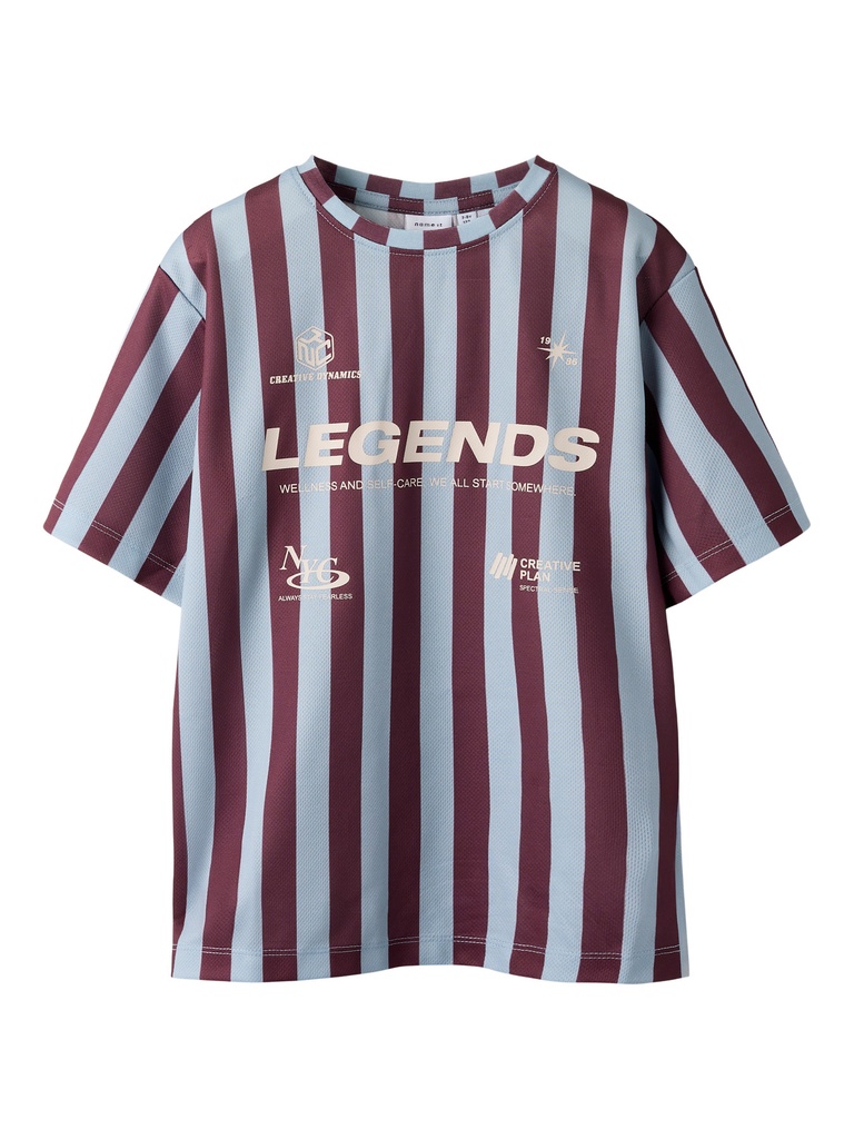 NAME IT KIDS - NKM FIDUR SS NREG TOP - Blue Fog