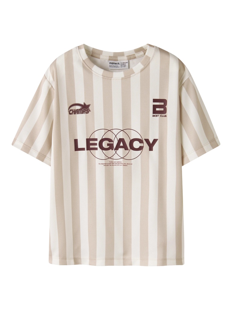 NAME IT KIDS - NKM FIDUR SS NREG TOP - Chateau Gray