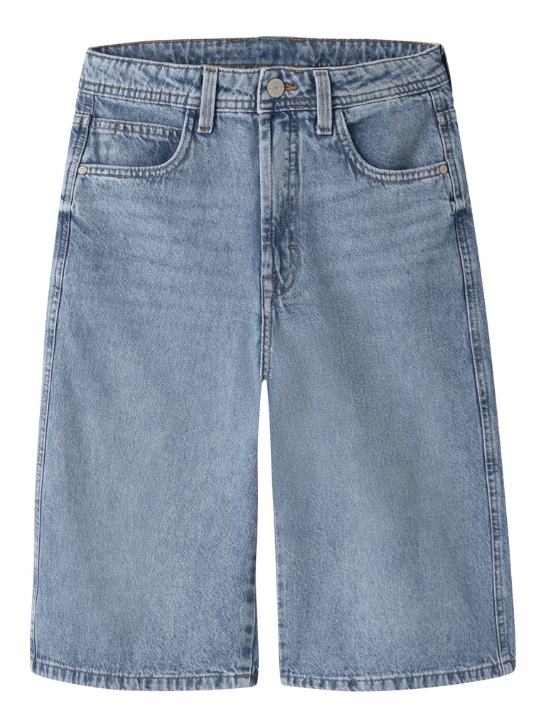 NAME IT KIDS - NKM BEN X-SKATER DNM JORTS 7850-RM LNOOS - Light Blue Denim