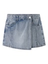 NAME IT KIDS - NKF ALMA DNM SKORT 2228-OV F - Medium Blue Denim
