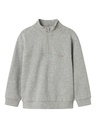 NAME IT MINI - NMM SIGMUND NREG SWEAT BRU - Grey Melange