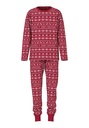 NAME IT MINI - NMN VISMAS LS NIGHTSET - Jester Red Merry Christmas