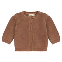 A Tiny Story - baby cardigan - mocha - TIN24429330