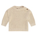 A Tiny Story - baby pullover - ecru melange - TIN24429331