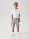 NAME IT KIDS - NKN CYBER SWEAT SHORTS UNB NOOS - Grey Melange