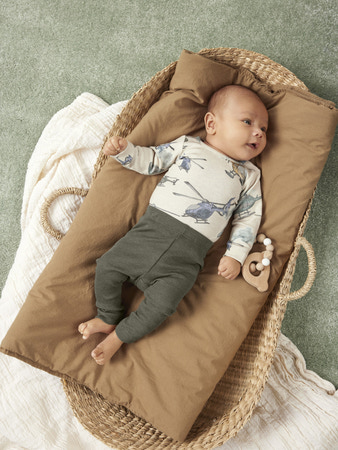 NAME IT BABY - NBN KAB LEGGING NOOS - Dusty Olive MELANGE