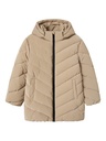 NAME IT KIDS - NKF MARISA JACKET MIDI - Silver Mink