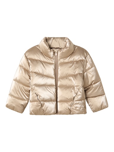 NAME IT MINI - NMF MANON PUFFER JACKET - Frosted Almond