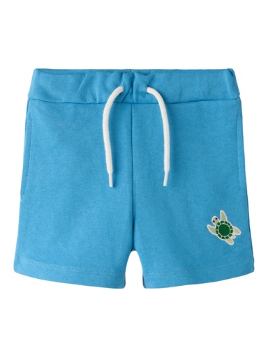NAME IT MINI - NMM FRESNO NREG SWE SHORTS UNB BOX PB - Cyaneus
