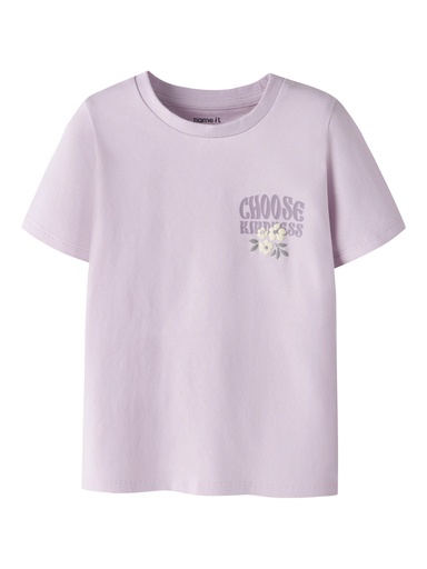 NAME IT MINI - NMF DARTIANA SS TOP - Lavender Fog