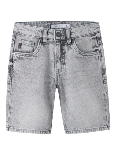 NAME IT KIDS - NKM RYAN REG L DNM SHORTS 6750-DM NOOS - Grey Denim