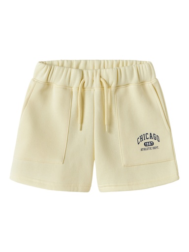 NAME IT KIDS - NKF FABIA SWEAT SHORTS BRU - Pear Sorbet