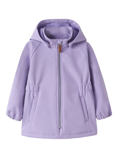 NAME IT MINI - NMF ALFA08 SOFTSHELL JACKET MAGIC 1FO TB - Sunlit Allium